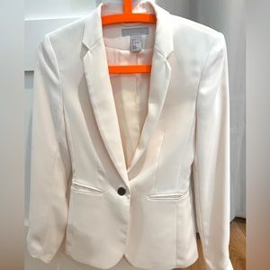 H&M Women Blazer White